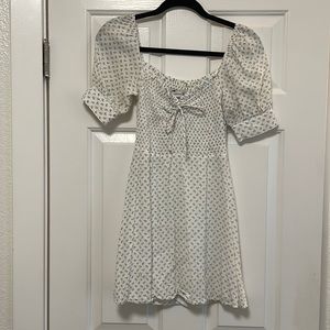 Faithfull the Brand Dulcia Mini Dress in Jardin Floral Print